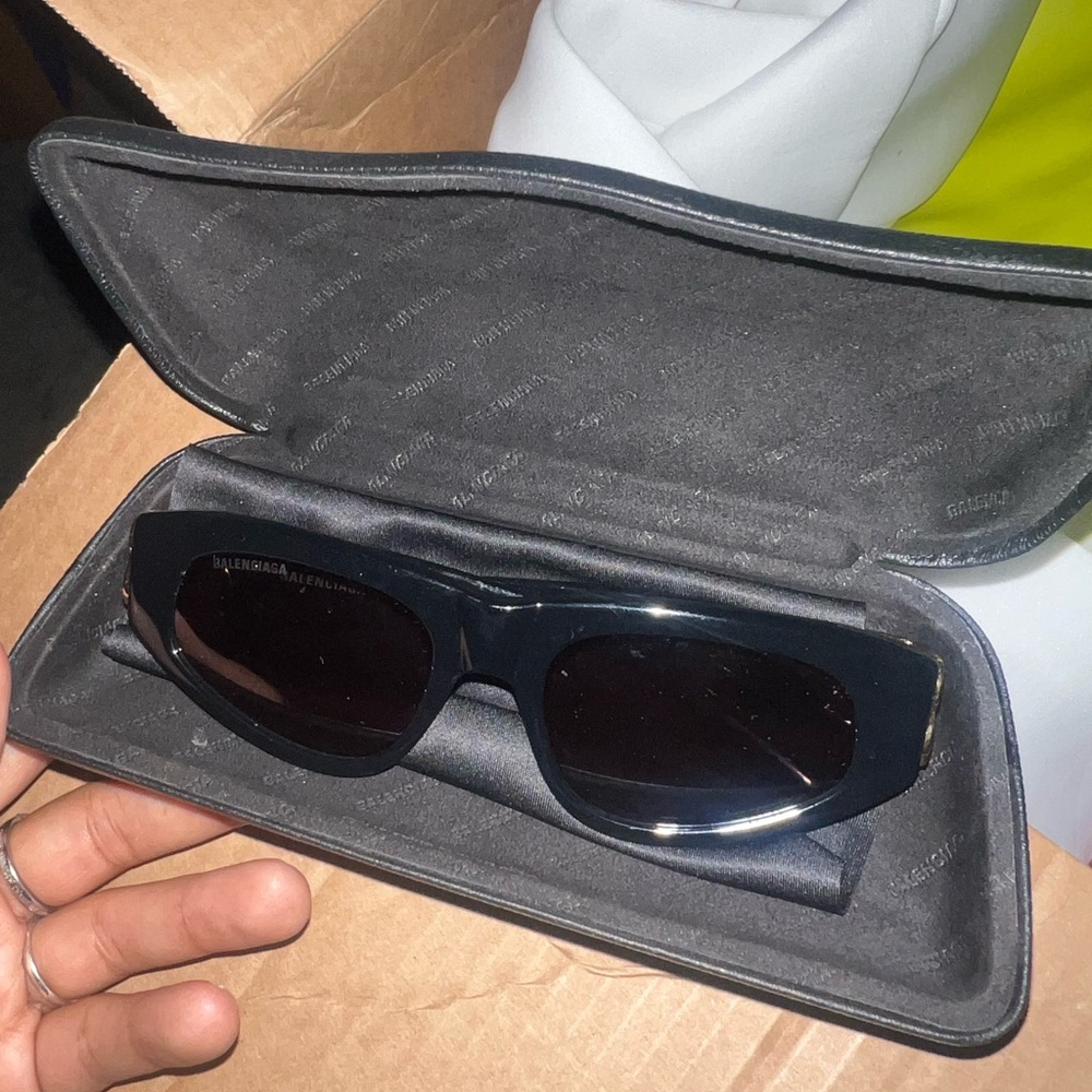 Balenciaga Black Sunglasses